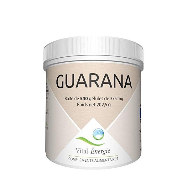 Vital-Energie Guarana 540 gélules