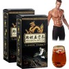 Ginseng Five Treasures Tea,Zhu Gen Wu Bao Cha,Essential Chinese Herbal Tea for Men,Traditional Chinese Medicine Body Conditio