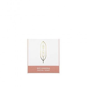 BINU Savon facial au ginseng rouge | Nettoyage du visage pour les peaux très sèches et matures avec 14% de beurre de karité |