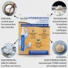 HYDRATATION 10 Ampoules | Minéraux, Ginseng Sibérien & Vitamines | Aide à réduire la fatigue | Concept breveté | Idéal pour l