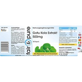 Fair & Pure® - extrait de Gotu Kola - concentré 6 fois - 180 gélules