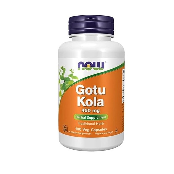 Now Foods, Gotu Kola, 450 mg, 100 gélules végétaliennes