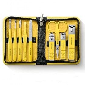 JJZXD Portable Nail Cissers Set Manucure Set Pédicure Kit de pédicure en Acier Inoxydable Tournets de de