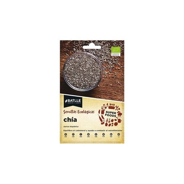 Sur les graines chia "Super Foods" Eco 680006 Bols Batlle