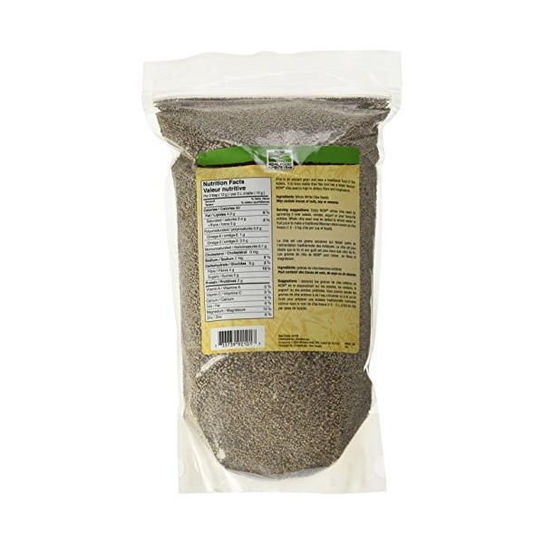 Now Whole White Chia Seed 1kg