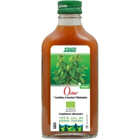 Salus – Ortie BIO – Complément Alimentaire à Base de Suc dortie BIO – Favorise Santé des articulations - Végan – 200 ml