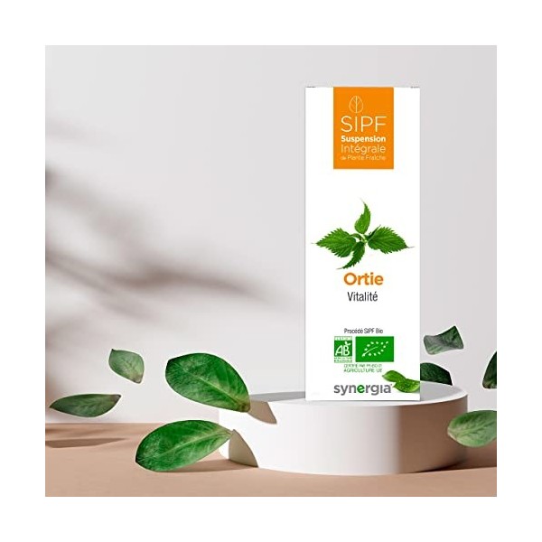 ORTIE Bio Française 100 ml | Solution Buvable De Plantes Fraîches | Pour retrouver tonus et vitalité | Origine France Certifi