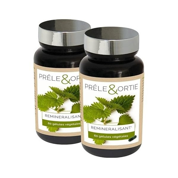 NUTRIEXPERT - Prêle & Ortie - Facilite lélimination des toxines - Contribue au bon fonctionnement de lorganisme - Vegan - 6