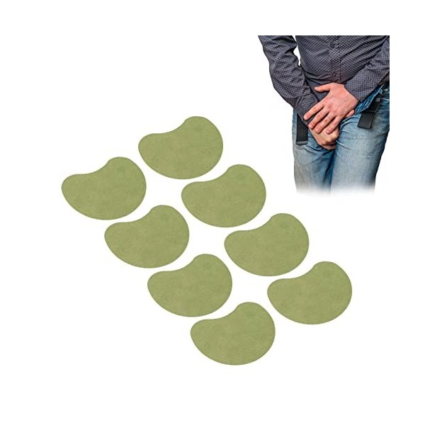 Patchs de santé de la Prostate 8 pièces matériau Non tissé compact léger grands hommes patchs de soin de la Prostate respectu
