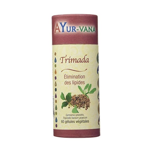 Trimada AYur-vana - 60 gélules - Elimination des lipides
