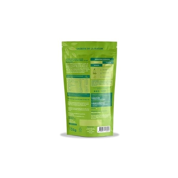 Herbe de Blé en Poudre Bio 125g