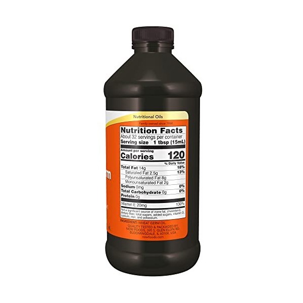 Germe de Blé, 16 fl oz 473 ml - Now Foods