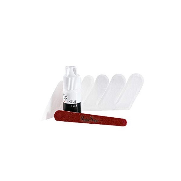 Peggy Sage - Kit Pansements Pour Ongles Soie Blanche - 150060