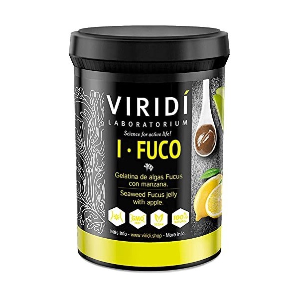 Fucus Gelée I - FUCO|500g|cocktail cellulaire des algues à la pomme et à la racine du topinambour| Digestive Ph et muqueuses 