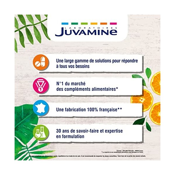 JUVAMINE Levure de Riz Rouge avec de Coenzyme Q10 30 Comprimés