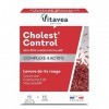 Vitavea - CholestControl - Complément Alimentaire Cholestérol - Bien Etre Cardiovasculaire - Levure de Riz Rouge, Acide Foli
