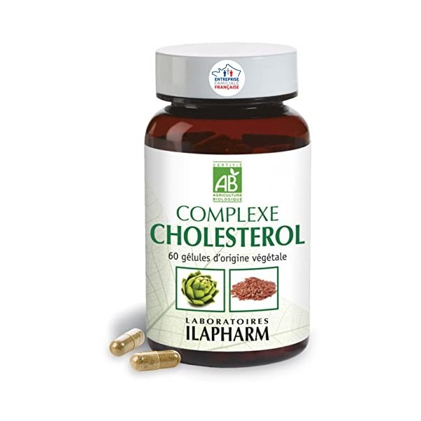 CHOLESTEROL -Complexe Cholestérol Bio - Laboratoires ILAPHARM - 60 gélules