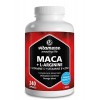 Maca du Pérou Enrichi avec Arginine, Vitamines B, C et Zinc - Revigorant, Anti-stress, Énergie - 240 Gélules 4000mg 4:1 Maca 