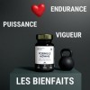 FORMULE HOMME | Vigueur, Puissance, Endurance | Complexe de Plantes pour Hommes : Maca, Tribulus Terrestris, Ginseng, Ginkgo 