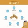 MACA BIO - Pur & Sans Excipient - Extrait de Racine de Maca du Pérou AB - Régulateur Hormonal Naturel & Puissant - Performanc