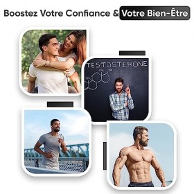 T-Boost - 180 Comprimés Vegan 6 Mois — Avec Vitamines, Minéraux, Acide D-aspartique, Maca, Fenugrec - Pour Les Muscles et l