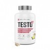 TESTO HT | Maca + Tribulus + L-Arginine + Zinc | Dosage Élevé pour Efficacité Maximale | Stimulant Testostérone Naturel | Pui