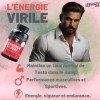 Formule Testosterone Homme| Performances Masculine | Vigueur Energie Endurance | 90 Gélules Pour Circulation Sanguine | Ginse