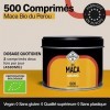 Extrait Pur de Maca du Pérou Bio | 500 Comprimés | 4850 mg | Concentration 5:1 | 4 Mois | Maca Perou Bio | Boost Energie - An