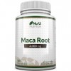 Maca Root 4000mg - 180 Gélules Végétariennes et Végétaliennes - 6 mois dapprovisionnement - Racine de Maca Péruvienne de hau