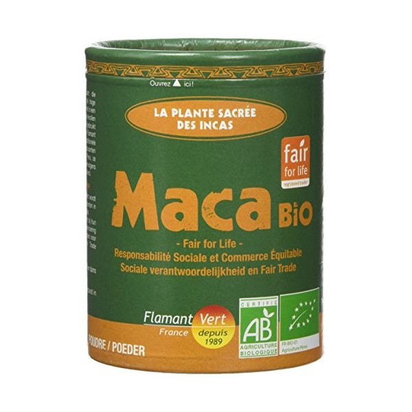 Flamant Vert Maca Bio du Pérou Poudre 150 g