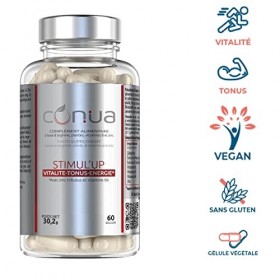 Conua® MACA L-Arginine Tribulus Zinc plus Vitamine B1 B2 B6 | PACK 3+1 GRATUIT | VITALITÉ | TONUS | ÉNERGIE | Améliore le niv