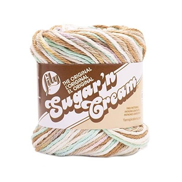 Lily Sugarn Cream Yarn - Ombres-Surf & Sand