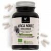 MACA NOIRE BIO *Plantae* 90 capsules végétales * Maca noire andine + Zinc + Sélénium * Formule puissante * Énergie et perform