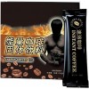 New Mens Energy Coffee - Black Maca Mens Energy Coffee, Instant Maca Coffee pour homme, café mélangé pour homme 1 boîte 