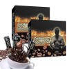 New Mens Energy Coffee - Black Maca Mens Energy Coffee, Instant Maca Coffee pour homme, café mélangé pour homme 1 boîte Maca