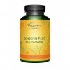 GINSENG PLUS Vegavero® | Avec Maca, Vitamines B Quatrefolic™ , Magnésium Aquamin™ , Fer & Vitamine C | Fatigue et Épuisemen