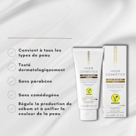 HAEM COSMETICS - Creme anti-taches de la serie maca root - Formule equilibrante pour la couleur des taches avec de lextrait 