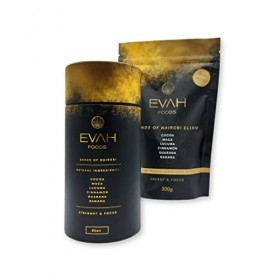 ECO_recharge 300g | Sables de Nairobi Elixir | Cacao, Cannelle, Banane, Guarana, Maca, Lucuma | Poudre de superaliments de ha