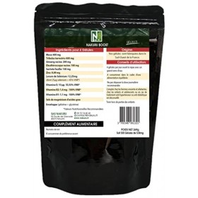 NAKURU | Tribulus + Maca | Gamme Boost | Fabriqué en France | "LAlliance Stimulante !" 500 Gélules de 538mg / Poids Net: 26