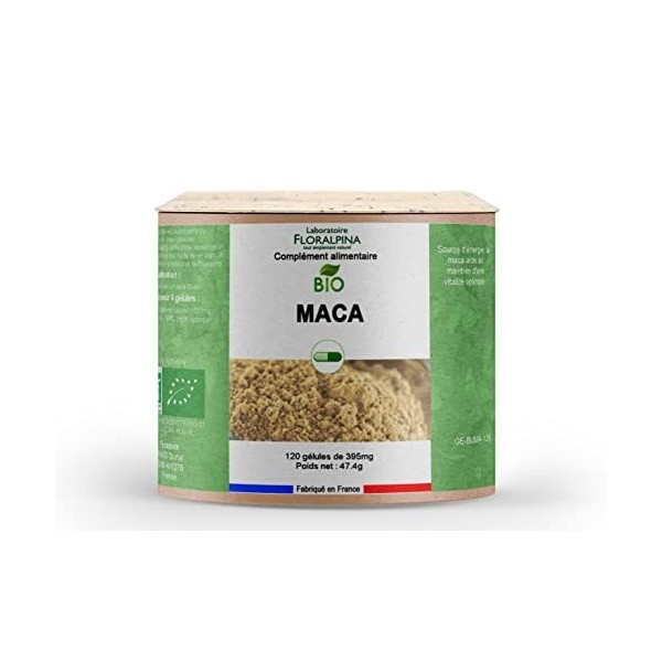 Floralpina - Maca bio 120 gélules