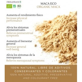 FRISAFRAN - Maca BIO en Poudre Gélatiniseé 500Gr 