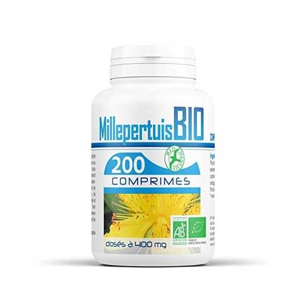 Millepertuis Bio 400mg - 200 comprimés