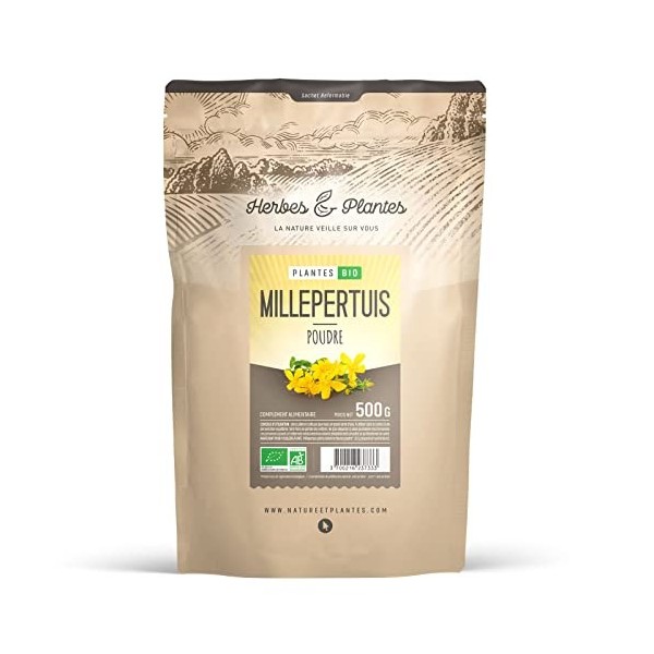 Millepertuis Biologique AB en poudre - 500gr