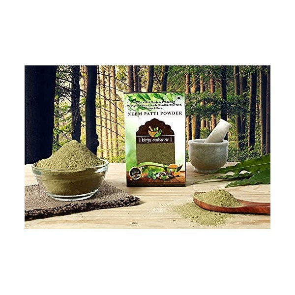 panihari Birju Mahavir Poudre de feuilles de neem 400 g