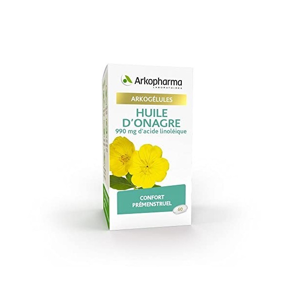 Arkopharma Arkogelules Huile dOnagre 60 Capsules 1 Unité