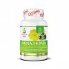 Colours of Life - Omega 3,6,9 VEG - Supplément doméga 3, 6 et 9 - avec huiles de graines de chia, donagre, de tournesol et 