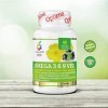 Colours of Life - Omega 3,6,9 VEG - Supplément doméga 3, 6 et 9 - avec huiles de graines de chia, donagre, de tournesol et 