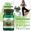 Swanson, Oregano Oil Huile dOrigan , Origanum Vulgare, 150mg, 120 Capsules molles, Hautement Dosé, Testé en Laboratoire, Sa