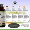 EN Saw Palmetto Supplement | 180 Capsules de Palmier Nain à Haute Teneur - 320 mg par Dose | Palmier nain au zinc | Sans OGM 