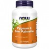 Now Foods, Pygeum & Saw Palmetto, 120 Gélules, Testé en Laboratoire, Huile de Pépins de Courge, Palmier Nain, Sans Gluten, Sa